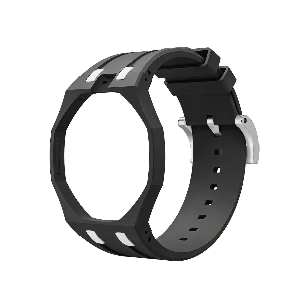 Ceramic Dial & Silicone Strap