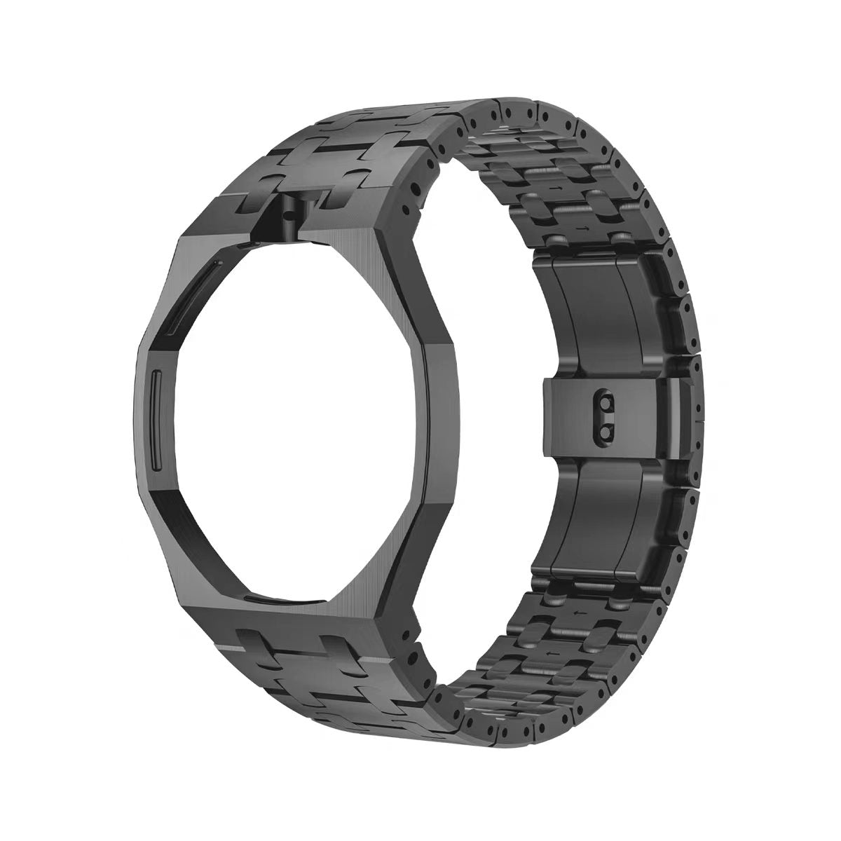 Metal Case & Silicone Strap