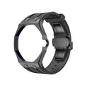 Metal Case & Silicone Strap