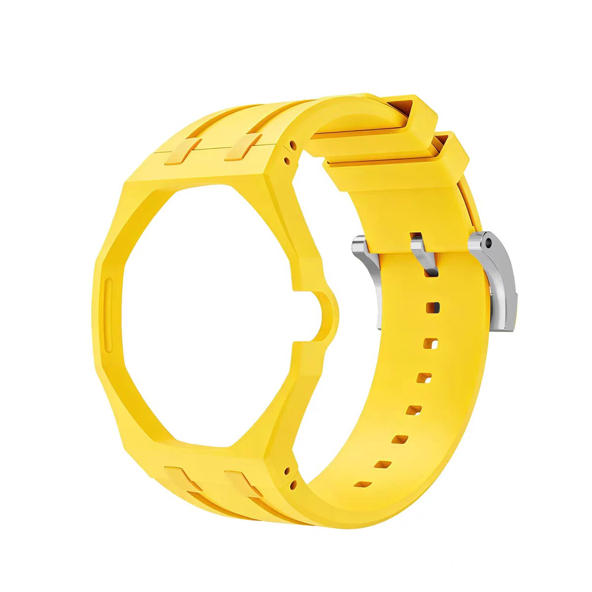 Ceramic Dial & Silicone Strap
