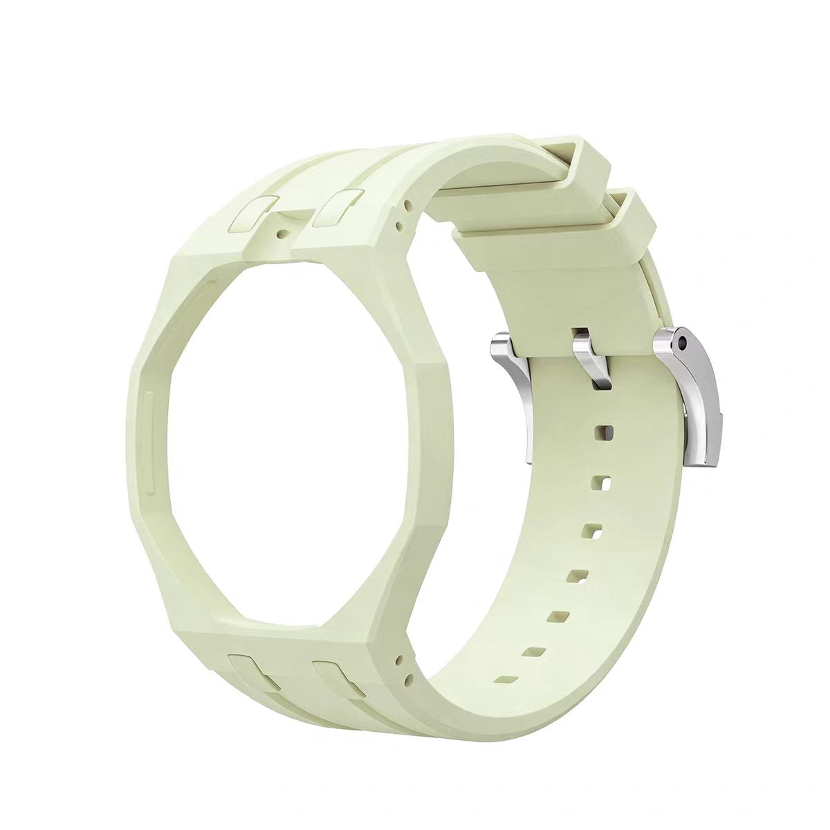 Ceramic Dial & Silicone Strap