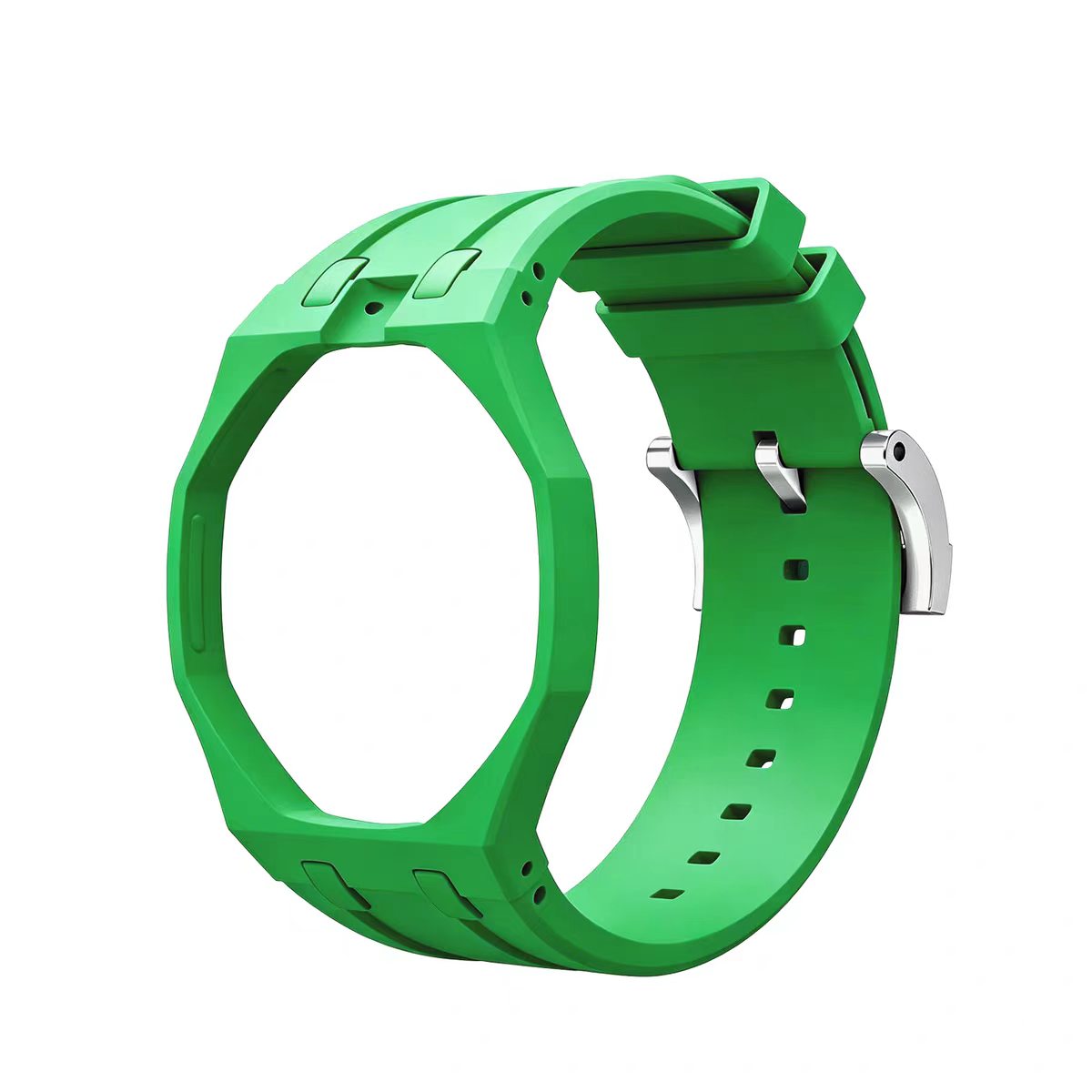 Ceramic Dial & Silicone Strap