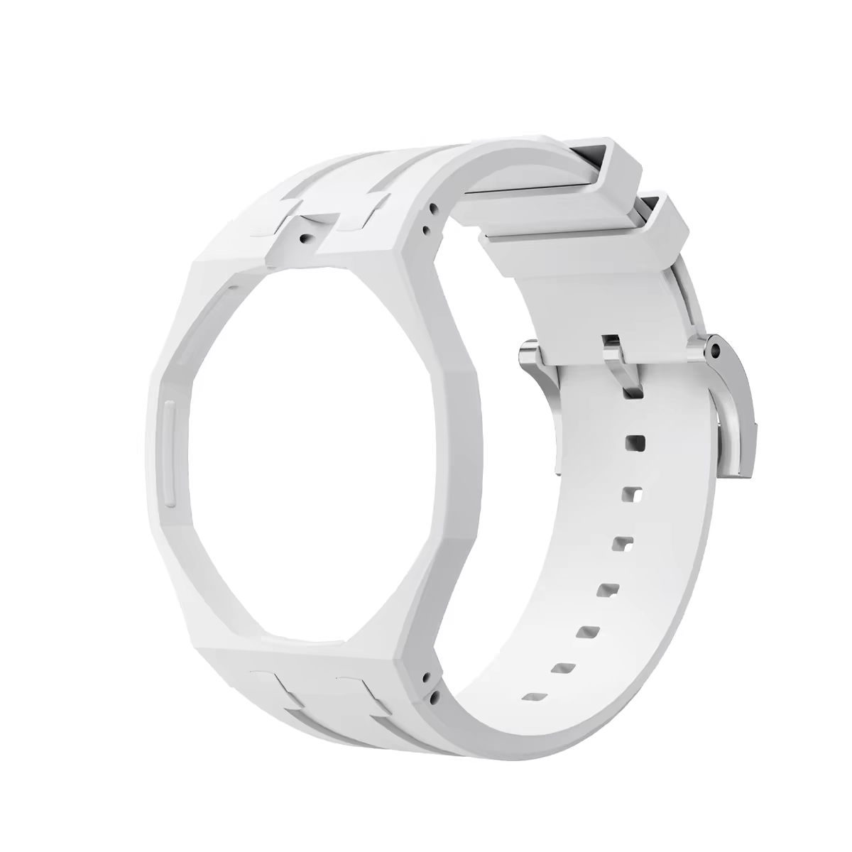 Ceramic Dial & Silicone Strap